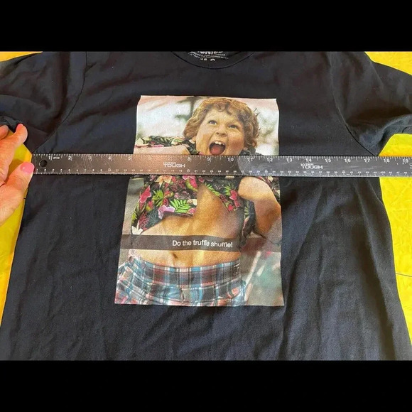 Goonies Do The Truffle Shuffle Funny Printed Tee Joke - Picture 4 of 6